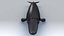 balaenoptera whale fin 3d model
