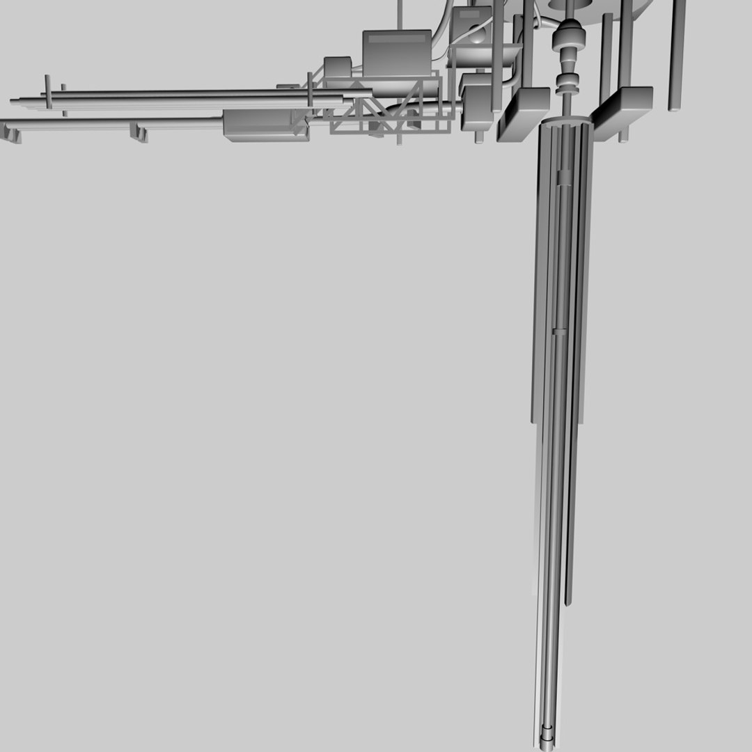 3d derrick scene