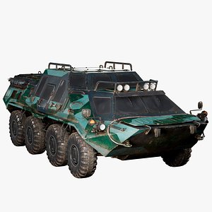 3D BTR model