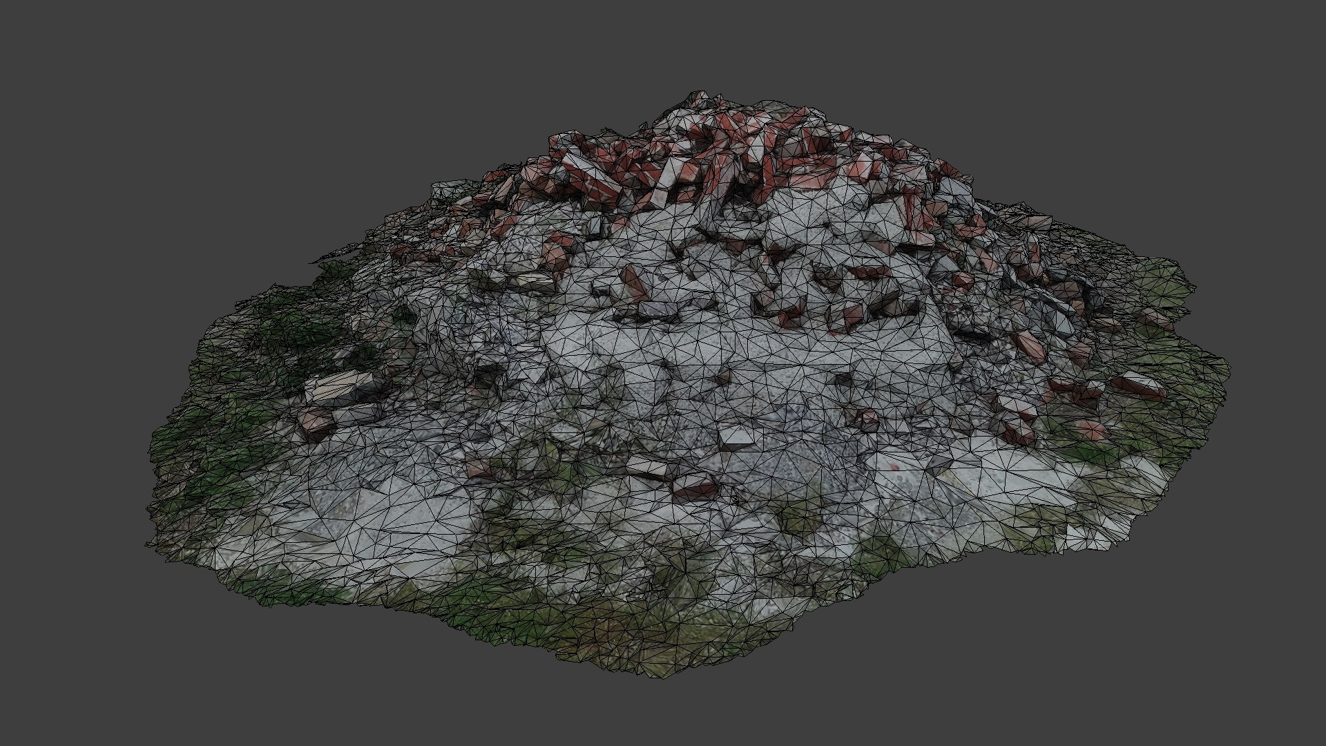 3D Pile Rubble Model - TurboSquid 1176656