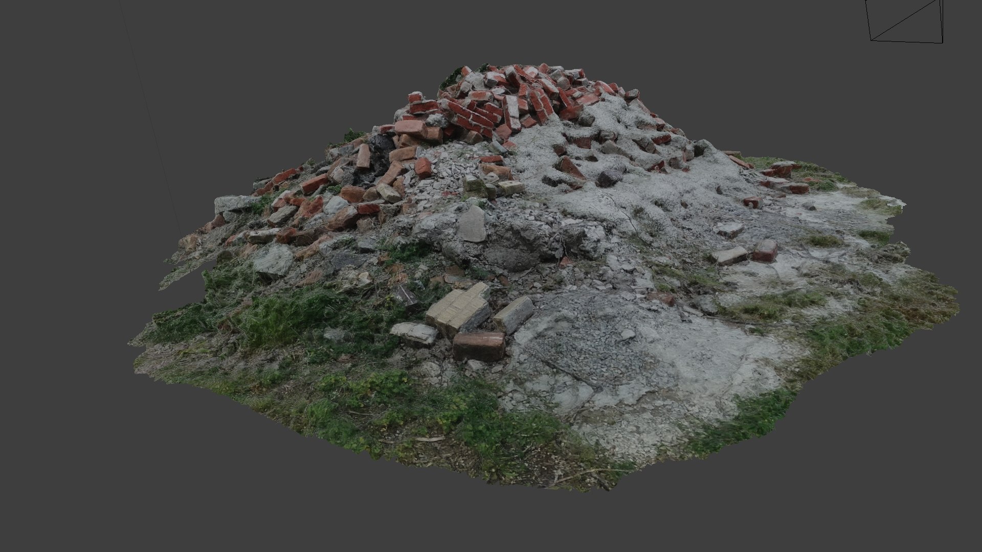 3D Pile Rubble Model - TurboSquid 1176656