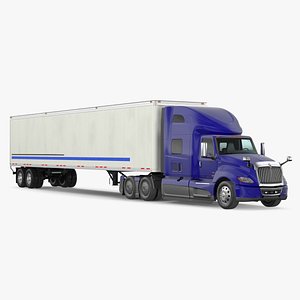 International LT625 with Semi Trailer