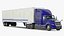 International LT625 with Semi Trailer