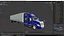 International LT625 with Semi Trailer