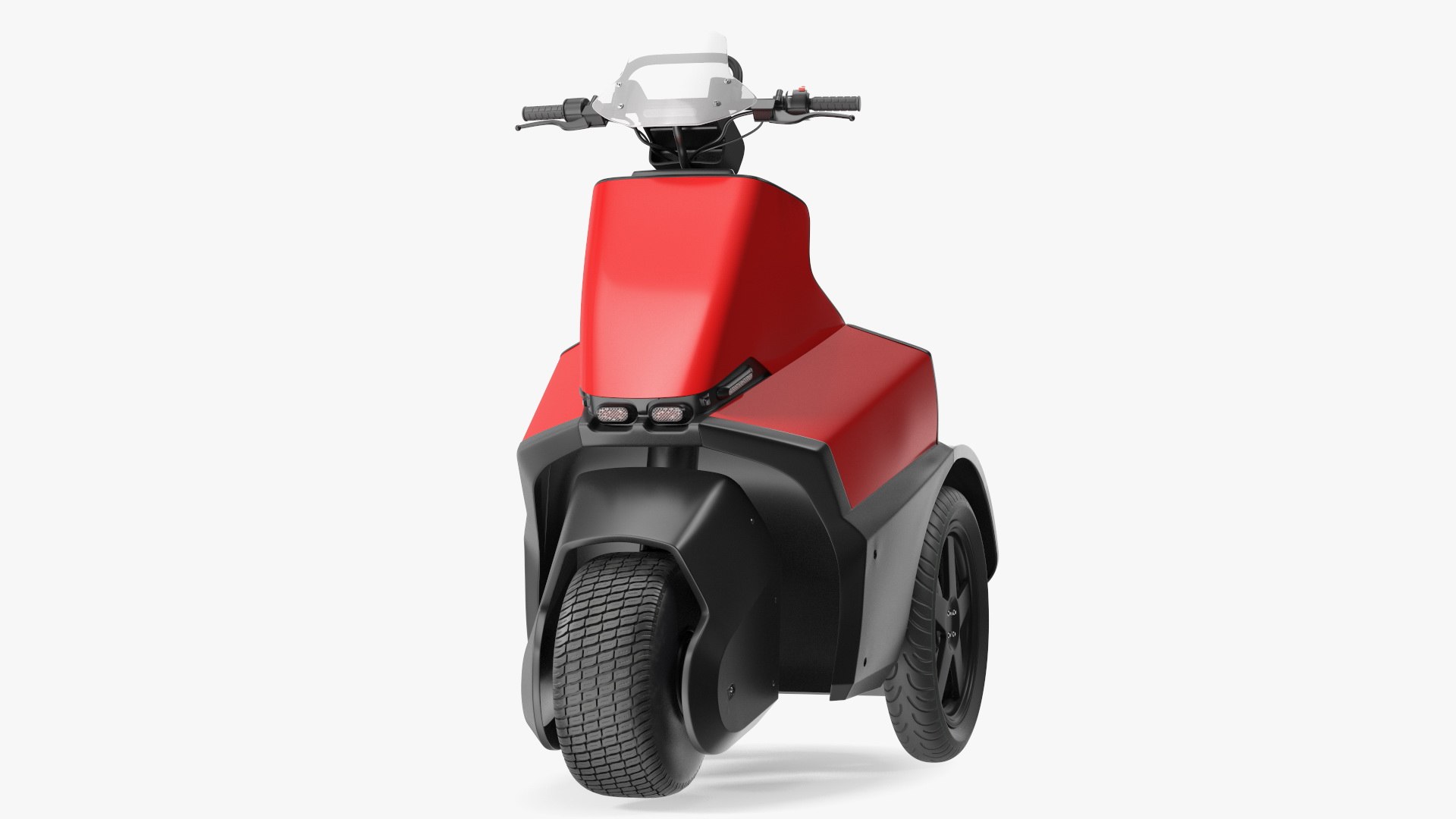 Electric Bike Red 3D - TurboSquid 1953127