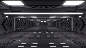 Sci Fi Room 3D model