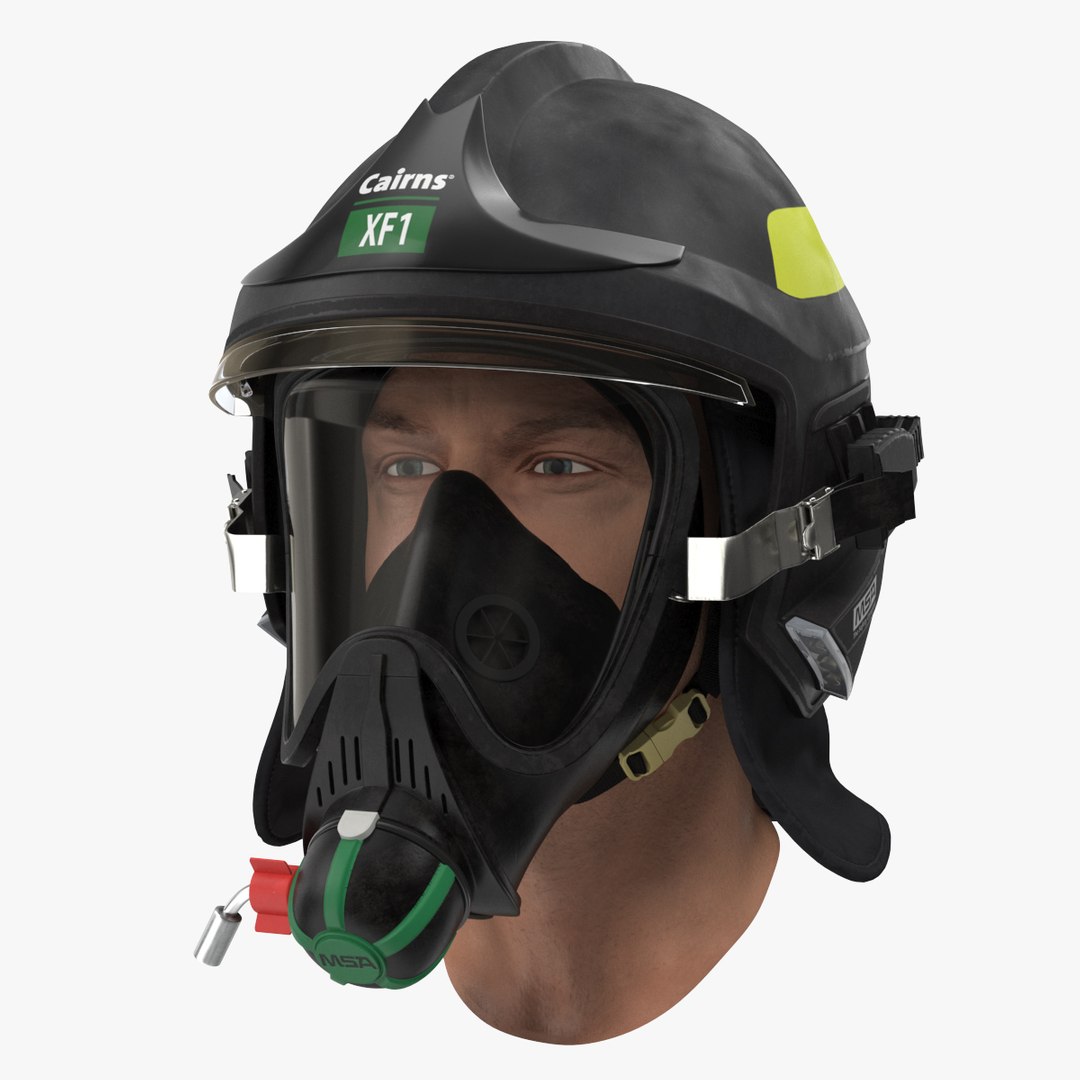 Firefighter head cairns xf1 3D TurboSquid 1681323