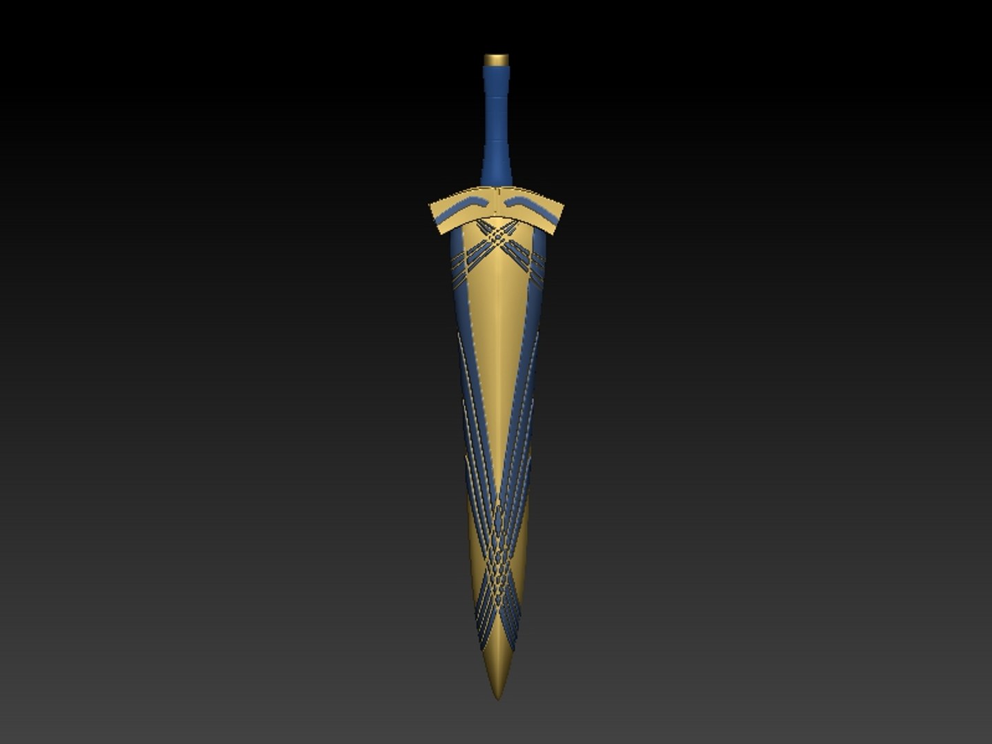 3D Saber Excalibur Y Avalon Model - TurboSquid 1423944
