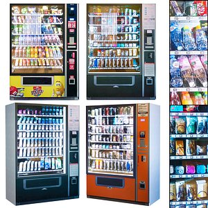 3D showcase 014 vending machine