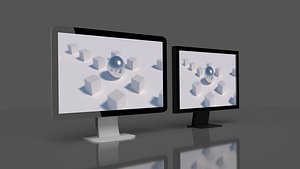 Low Poly Monitor