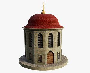 Turkey Dome Building 3D model