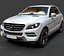 奔驰 ML350 ML500 W166 中型 SUV - 超精细 3D 模型