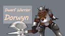 Dorwyn Anime Dwarf Game Ready