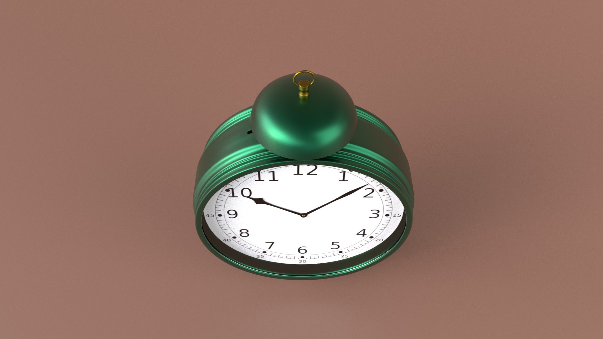 AN OLD FASHIONED ALARM CLOCK model - TurboSquid 2151523