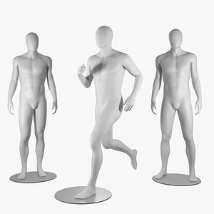 Male Mannequin Pack Morph-Ready