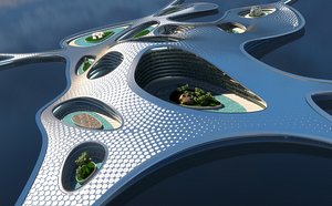 3D multifunctional building
