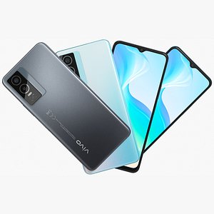 Vivo Y76 5G All Colors 3D model