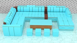 sofa006 3D model