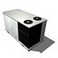 3d rooftop air conditioner model