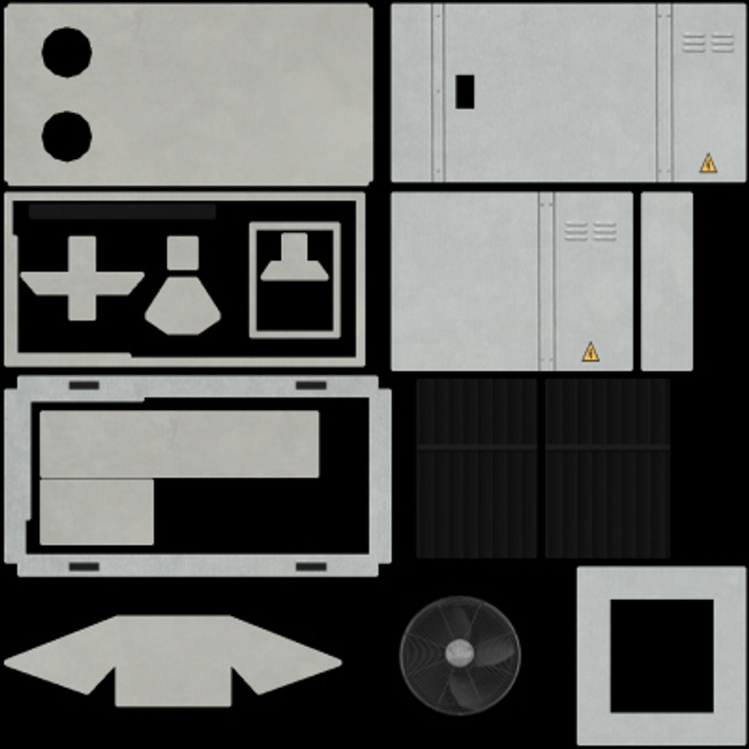 3d-rooftop-air-conditioner-model