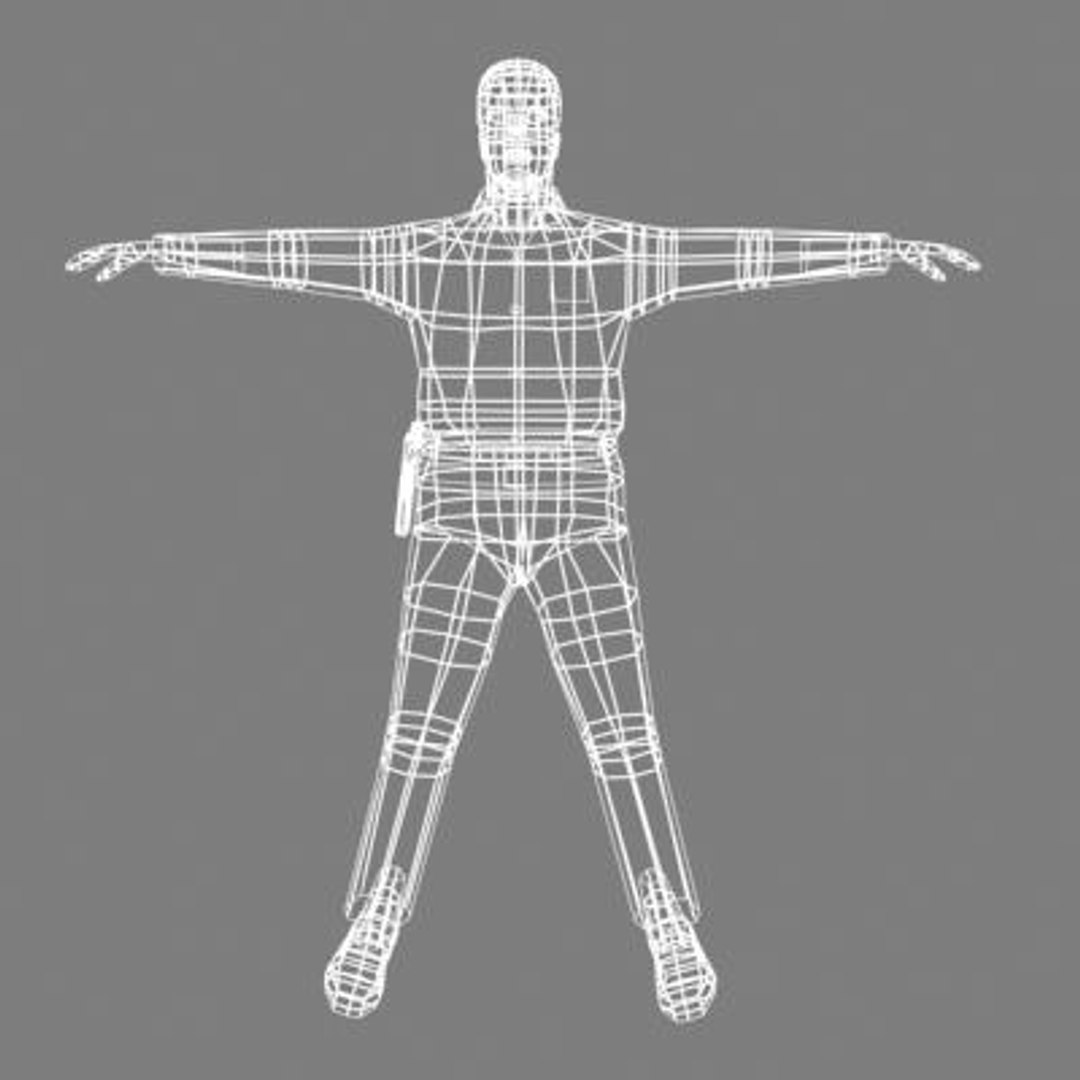 3d Model Cop
