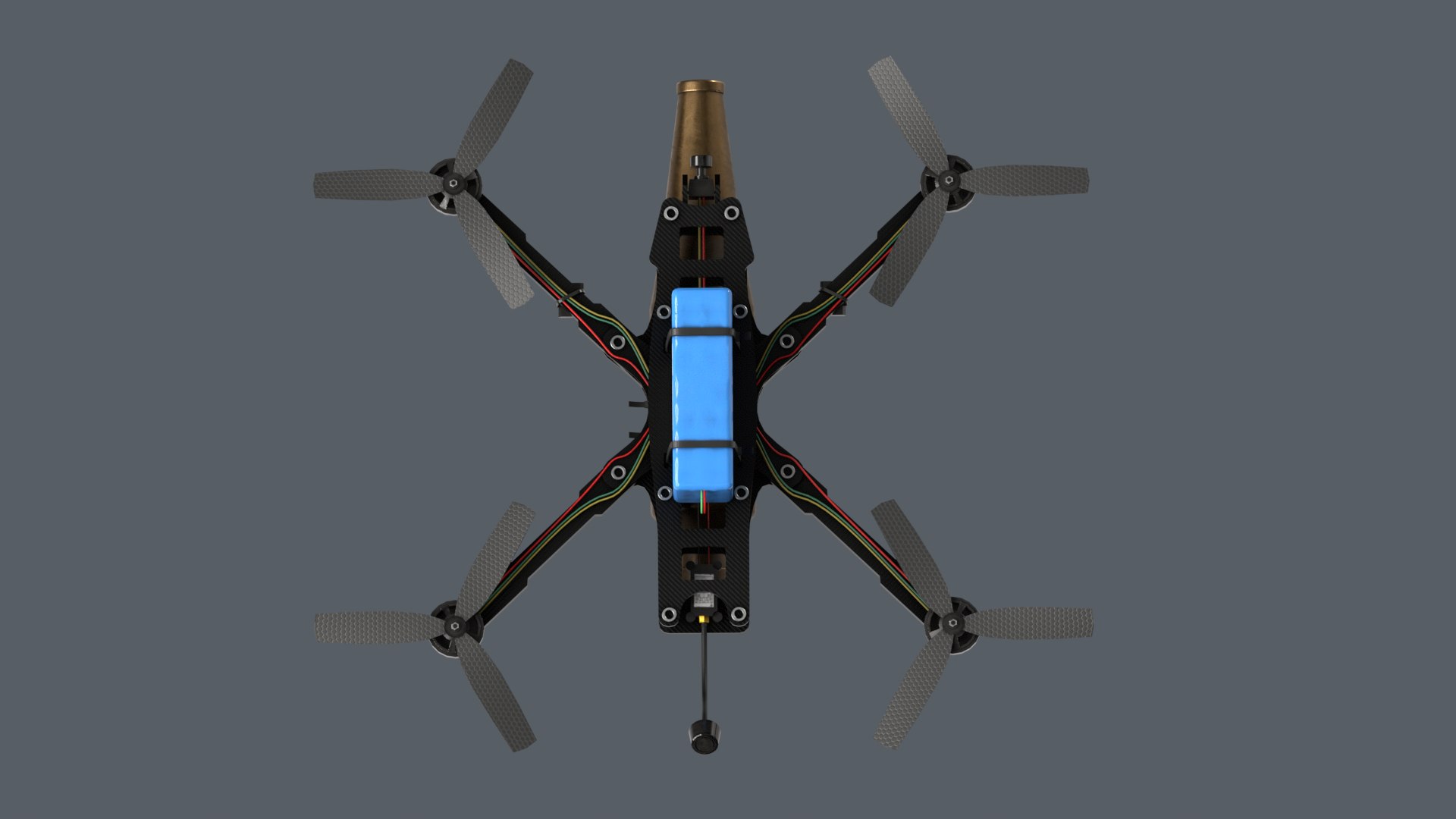 3D Model FPV Drone - TurboSquid 2356324
