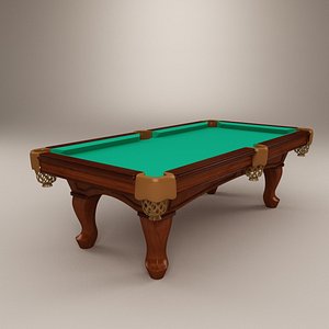 berner billiards pool 3d model