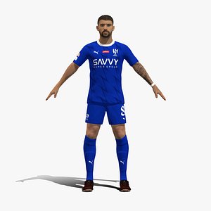 3D Rigged Ruben Neves Al-Hilal 2024