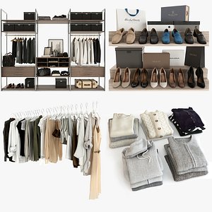 Collection Clothes and Shoes