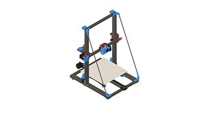 3D model creality cr-10s printer