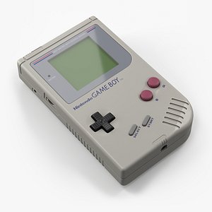 3D Nintendo Gameboy Console