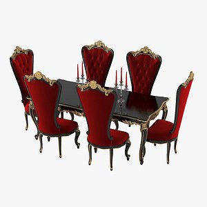 fabulous baroque absolom roche 3D model