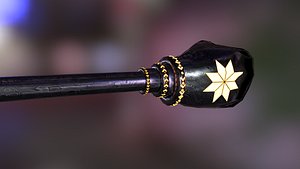 Hammer hand melee weapon game model kit PBR Low-poly