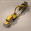 truck stepframe excavator dxf