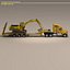 truck stepframe excavator dxf