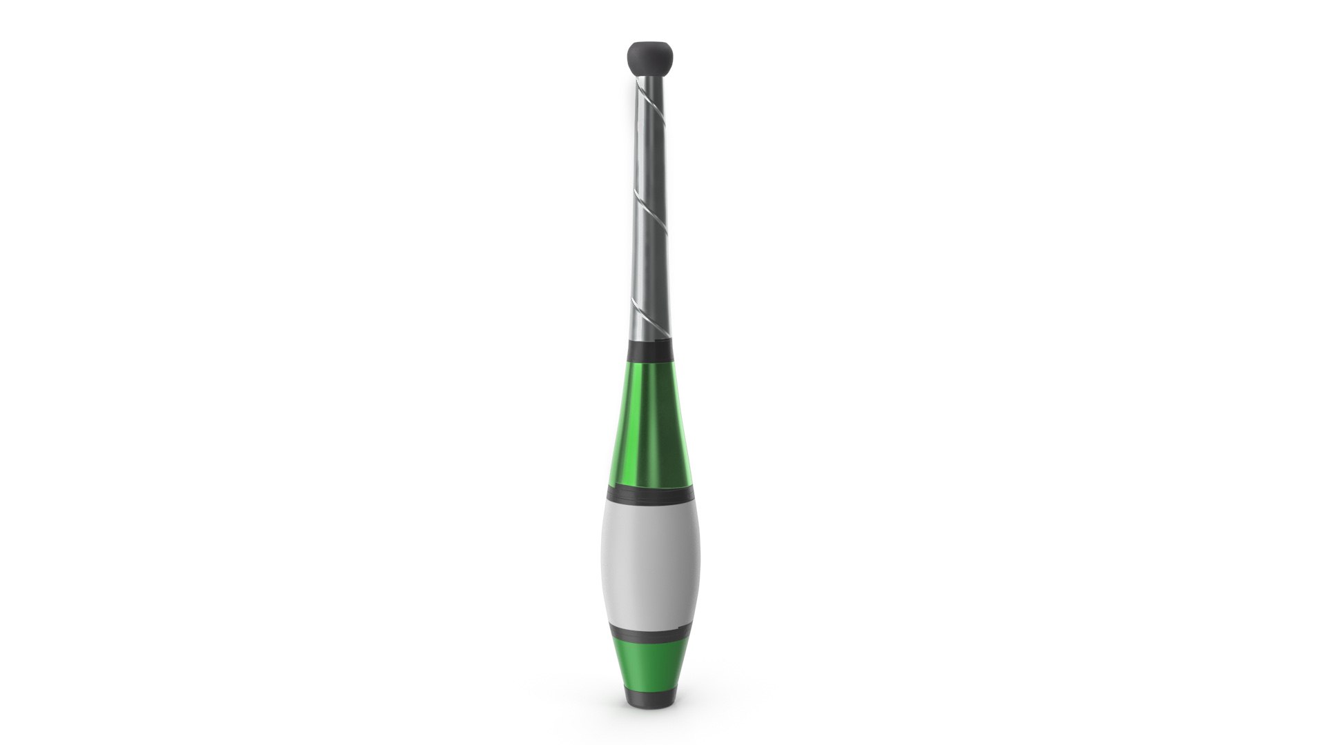 Henrys Juggling Club Green 3D model preview