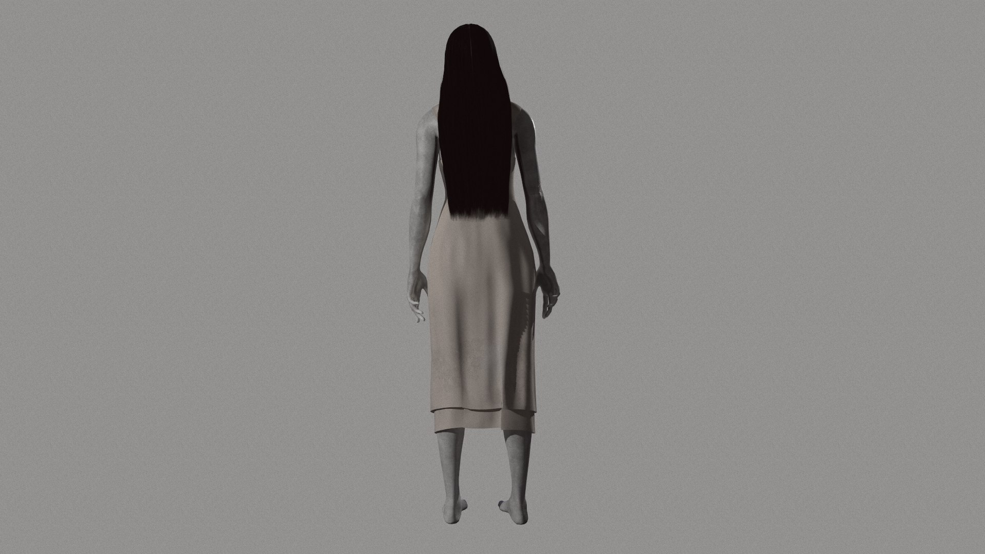 3D Model Ghost Woman - TurboSquid 2120829