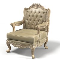 Jumbo classic collection luxury baroque chair armchair seat wood carving carwed
