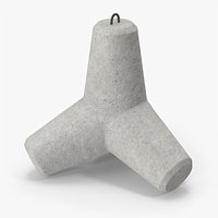 Concrete Tetrapod