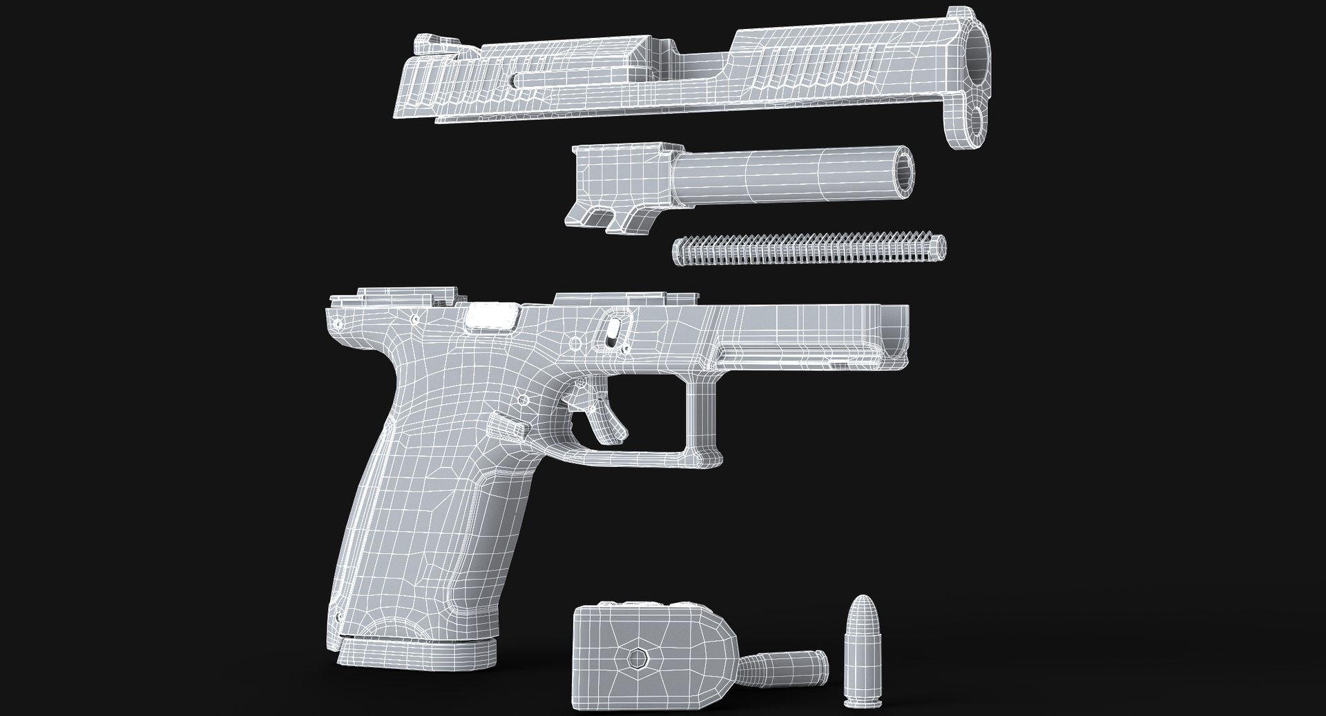 Cz p-10 c model - TurboSquid 1434941