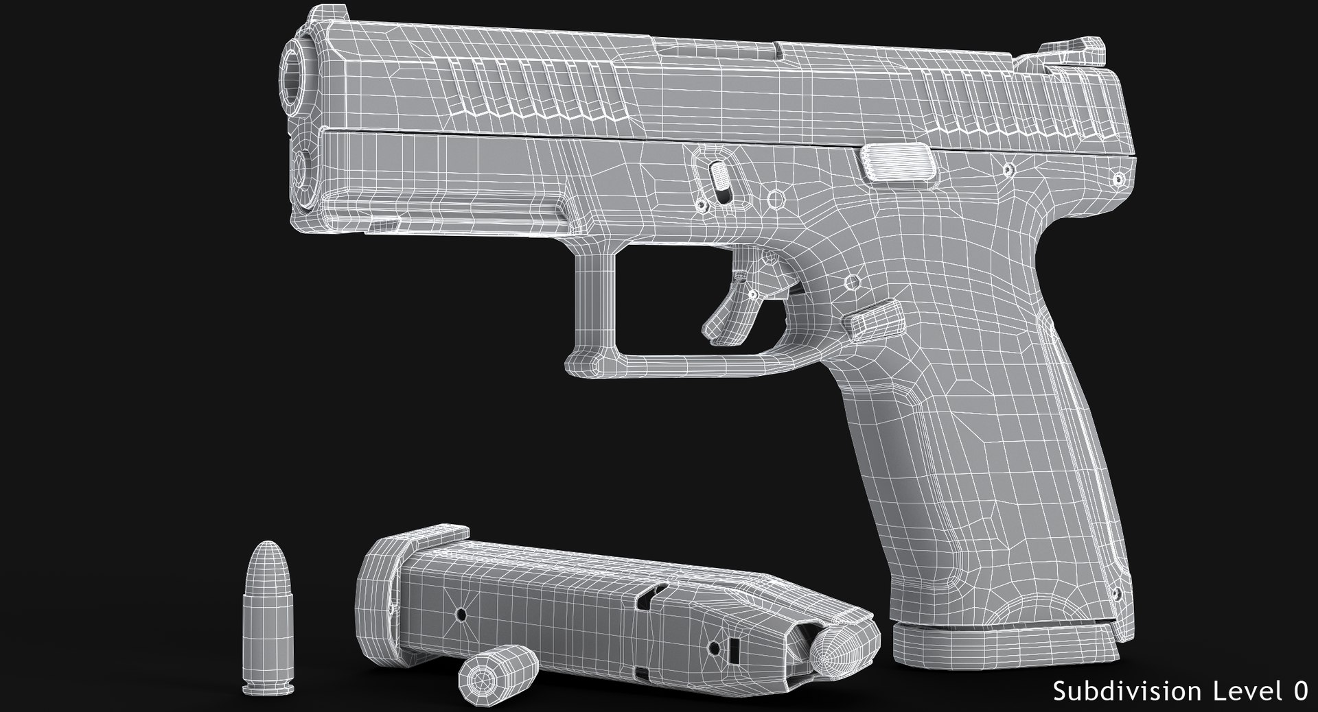 Cz p-10 c model - TurboSquid 1434941
