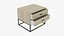 SideTable with HPL Cream Color Texture