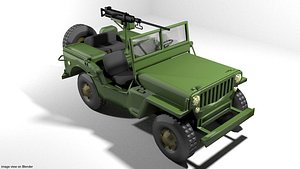 Armoured Car - Willys Jeep