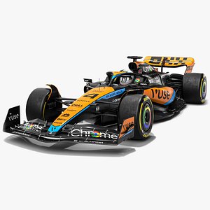 McLaren MCL60 F1 Team Season 2023 3D model