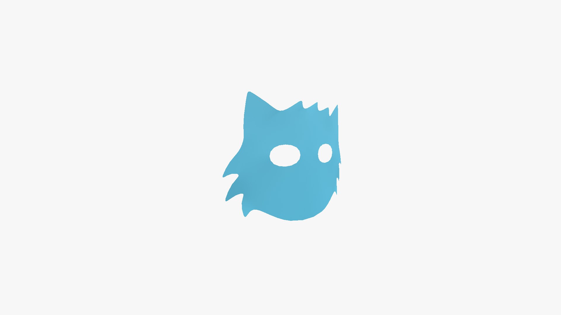 Cat Mask Paper 04 - Character Design Fashion Model - TurboSquid 2386321