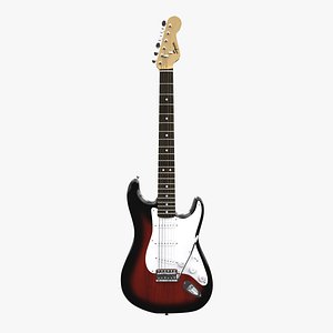 modèle 3D de Guitare basse électrique 4 cordes 02 - TurboSquid 1780016