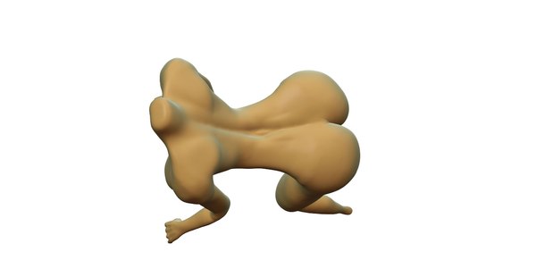 3d model nude woman