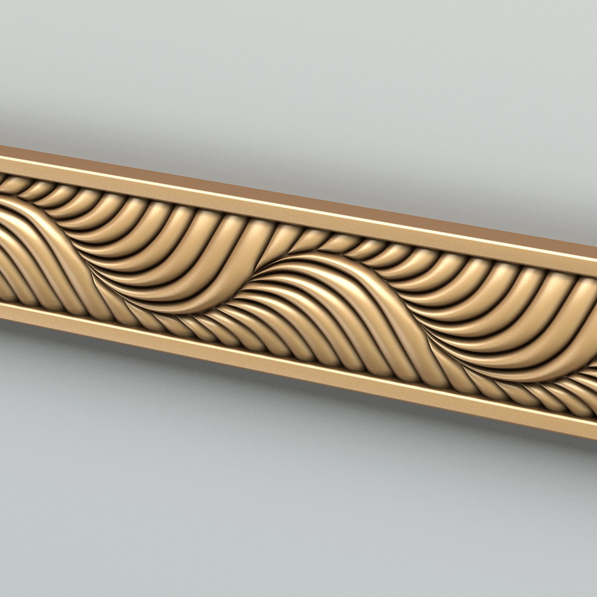 decorative molding 3d max