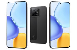Honor X60 GT Black Low Poly 3D model