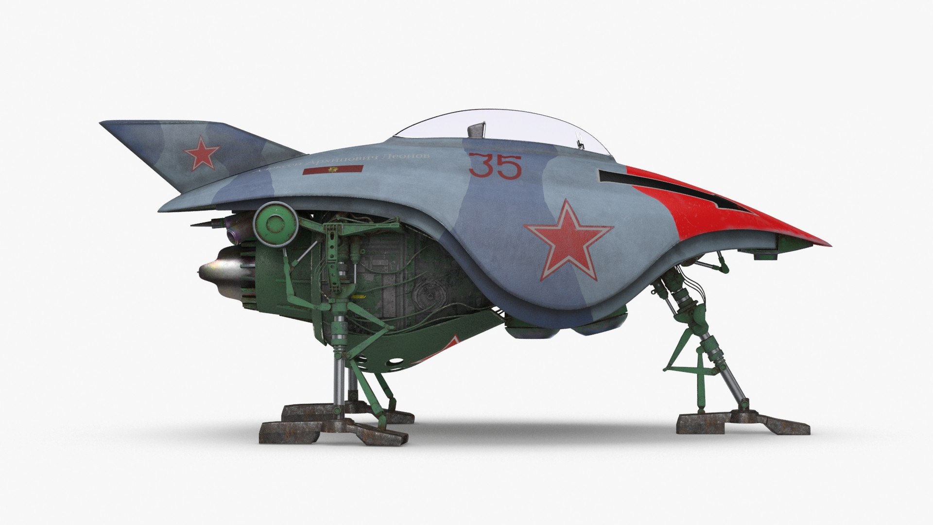 3D Scifi Fighter - TurboSquid 1461972